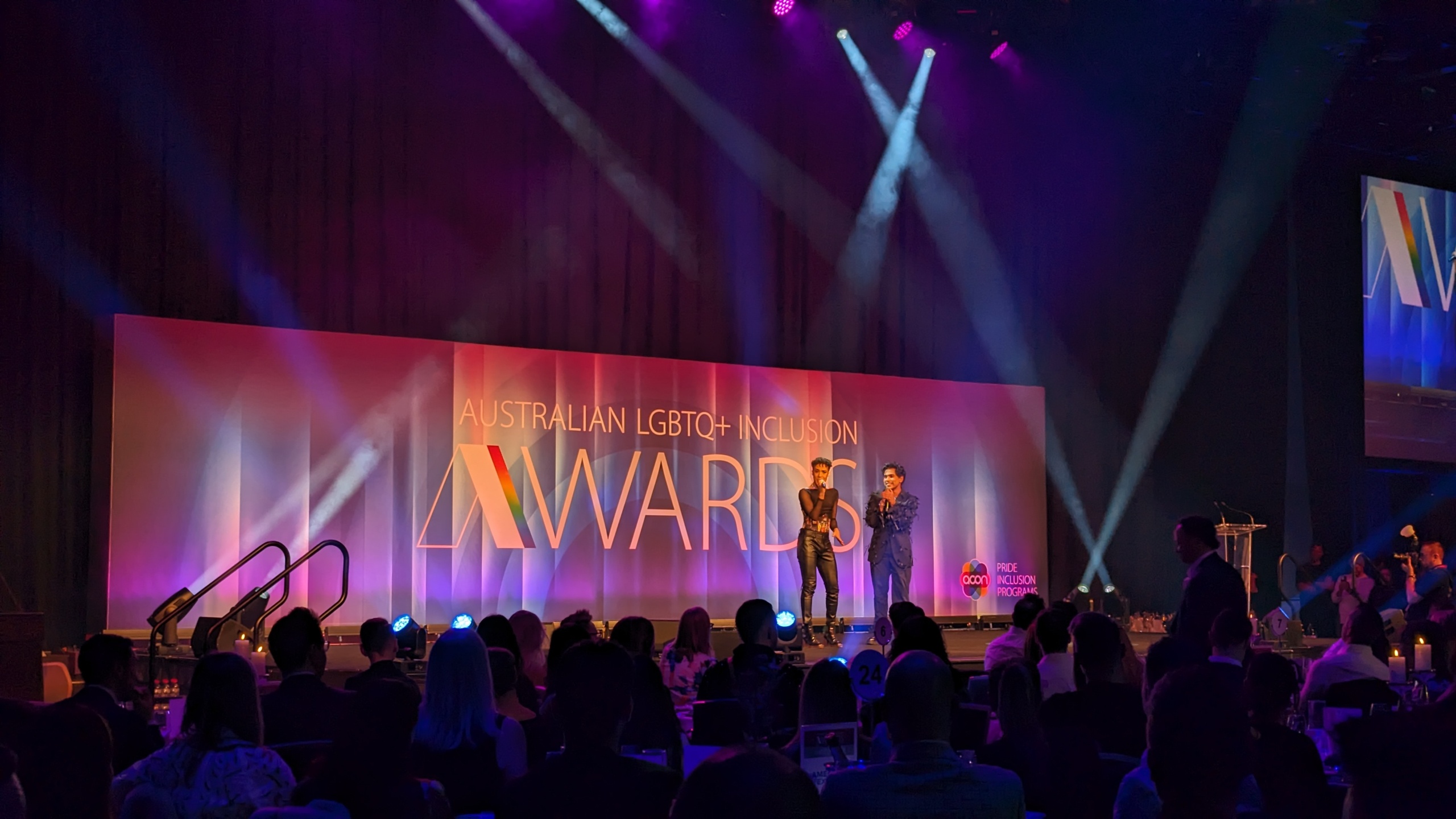 Image Credit: Deep Field Photography. Australian LGBTQ+ Inclusion Awards, ICC Sydney