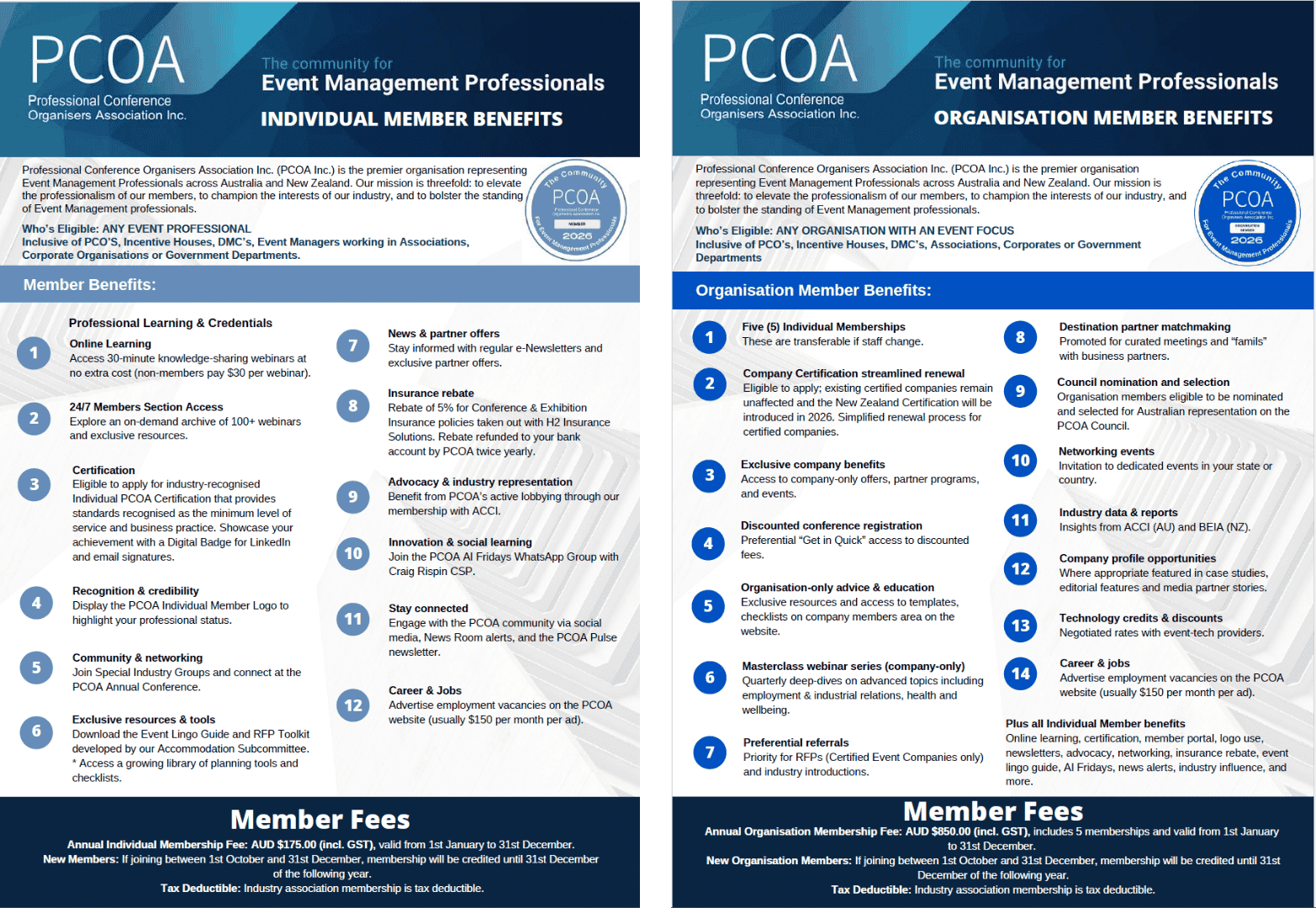 membership-pcoa26 PCOA membership options
